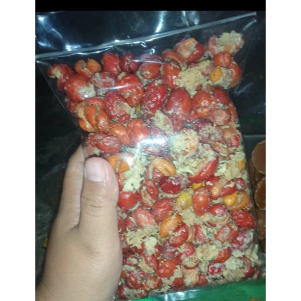 

Kulit melinjo goreng tepung/camilan/keripik linjo kemasan 250gram