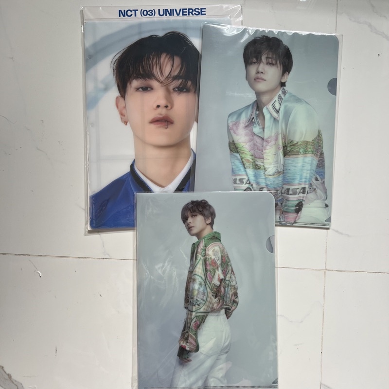 [ready stock] nct 127 ; dream - universe 2021 taeyong binder index / haechan & jaemin dfesta lholder