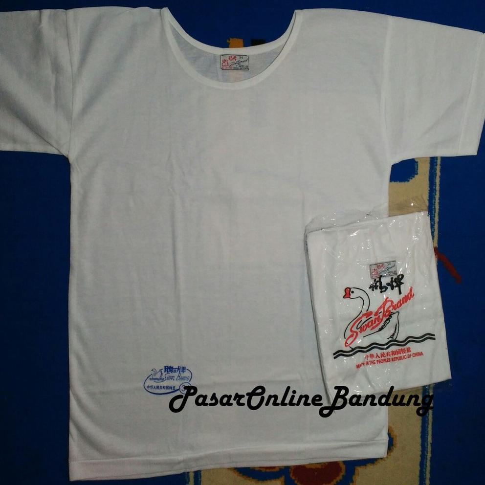 {KE.20Ap23ž} kaos oblong pria big size 44,46,48/pakaian dalam pria swan brand