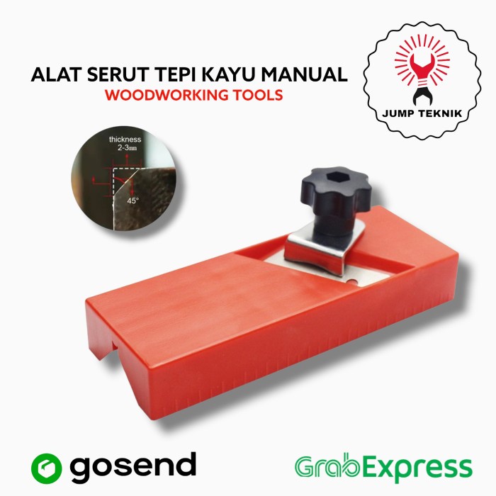 

Ukirku Alat Serut Tepi Kayu / Pemotong Taco Sheet Deco Sheet Vinyl Pvc Hpl