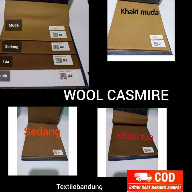 DASAR KAIN KHAKI PEMDA/DASAR BAJU PEMDA/WOOL CASMIRE/pns/pdh murah/katun premium murah ▫ BNN.18Ap23e