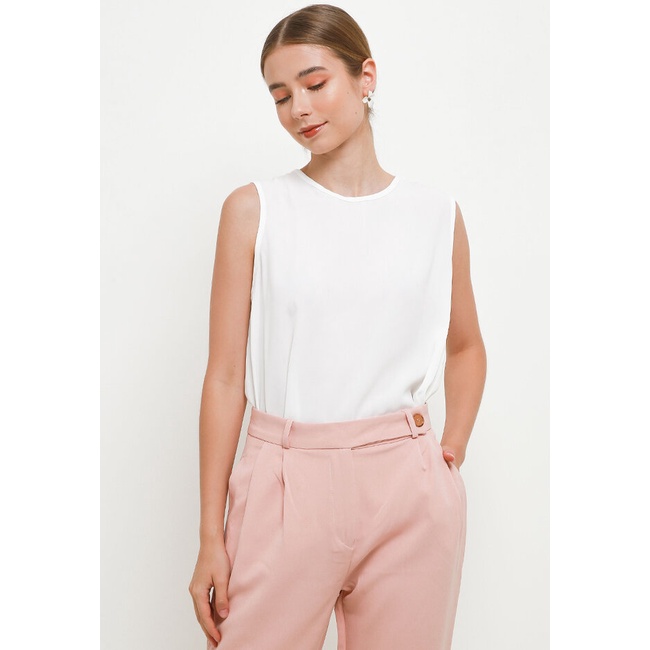 Blouse Wanita Cardinal Original Cewek Untuk Gaya Poliester Inner Femme CF Perempuan