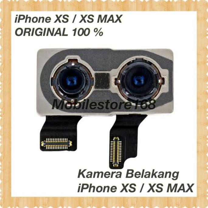 KAMERA BELAKANG IPHONE XS / XS MAX ORIGINAL COPOTAN