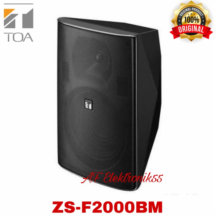 SPEAKER TOA ZS F2000BM ORIGINAL