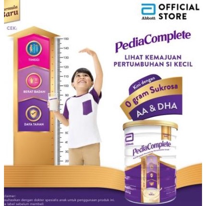 pediasure complete vanila 400 gr dpb02