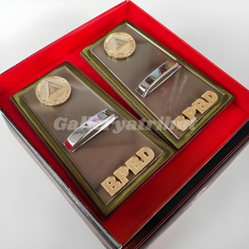 pangkat PDH BPBD golongan 3D Lis bordir premium