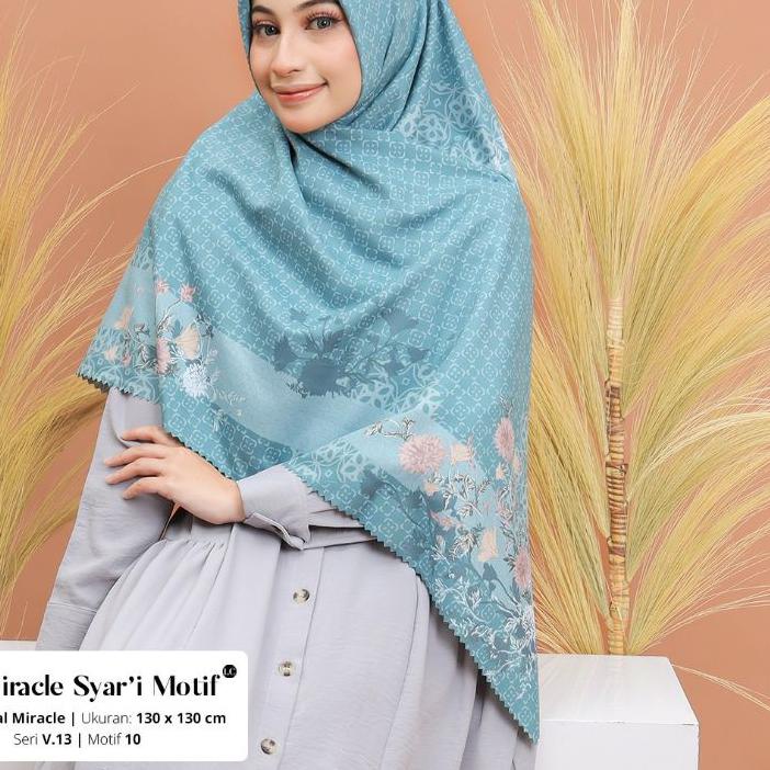 jilbab segi empat jumbo motif ukuran 130x130 umamascarf bahan voal terbaru kerudung hijab syari