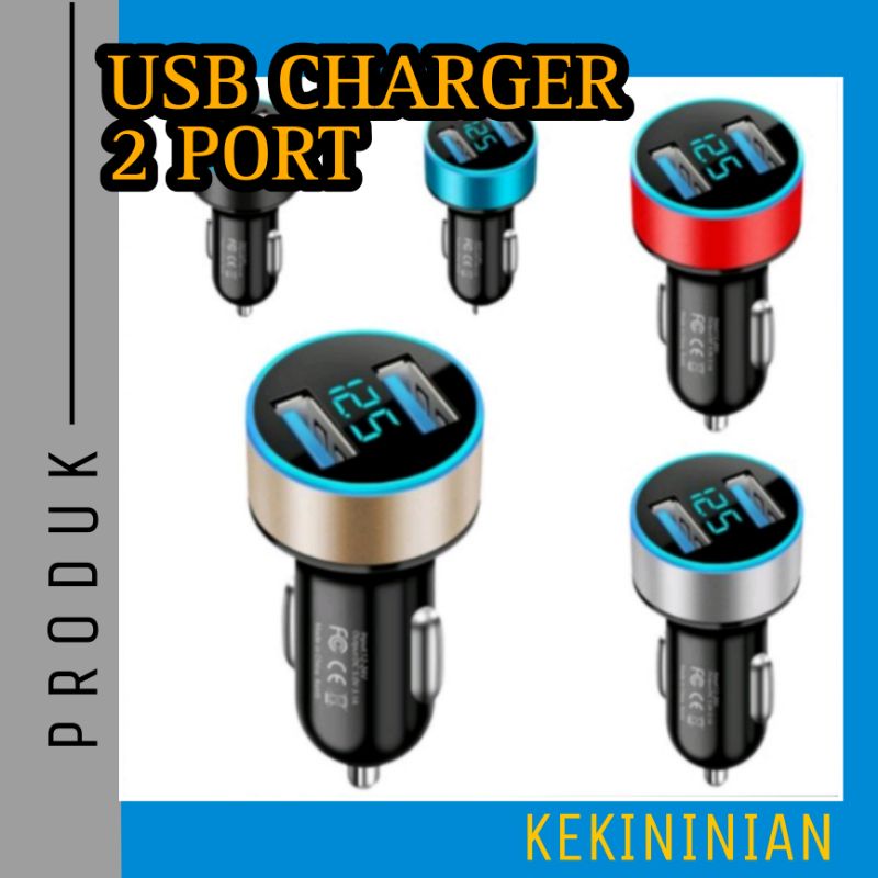 Adaptor USB Charger Hp 2 Port Motor New Nmax Fazzio Aerox Lexi PCX ADV Genio Scoopy Beat Deluxe 2020