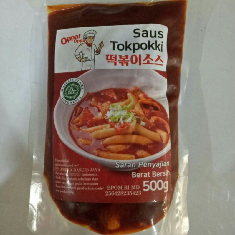 

oppa saus tokpokki 500g