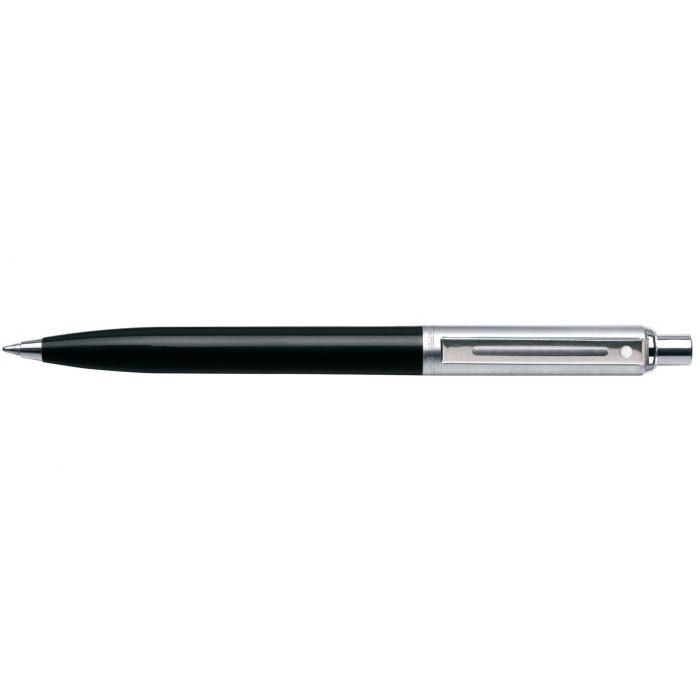 

Sheaffer Sentinel Brushed Chrome Cap Black Barrel Ballpoint Pen