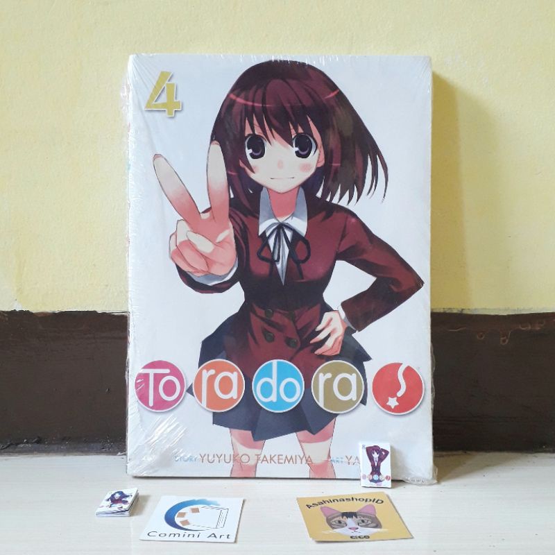 Light Novel Toradora (Yuyuko Takemiya) bahasa English new segel
