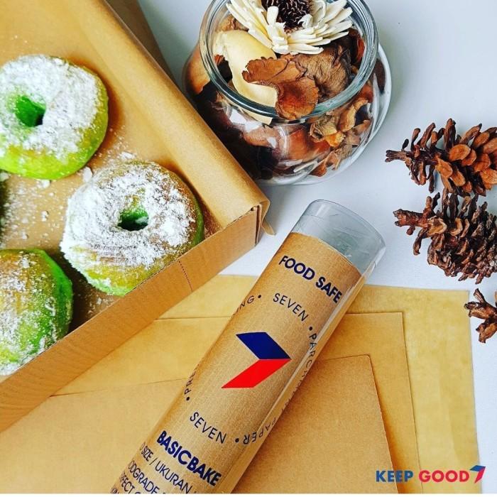 

Seven Baking Paper 60x40 Cm Brown Natural Anti Lengket