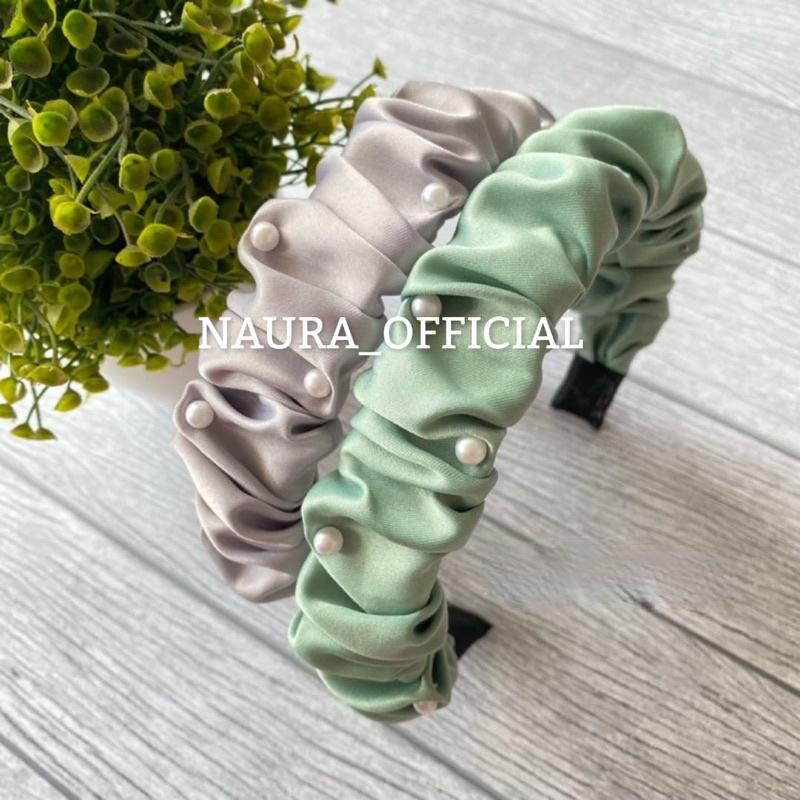 BANDO KOREA / BANDO SCRUNCHIE MUTIARA KOREA / BANDO SATIN KOREA / BANDO KOREA MUTIARA / BANDO NAGITA
