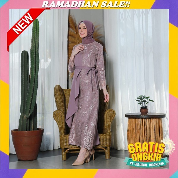Mayra Gamis Silk Premium Nania Gamis Armani Silk Dress Mewah Dress Import Gamis Lebaran 2023 Gamis T