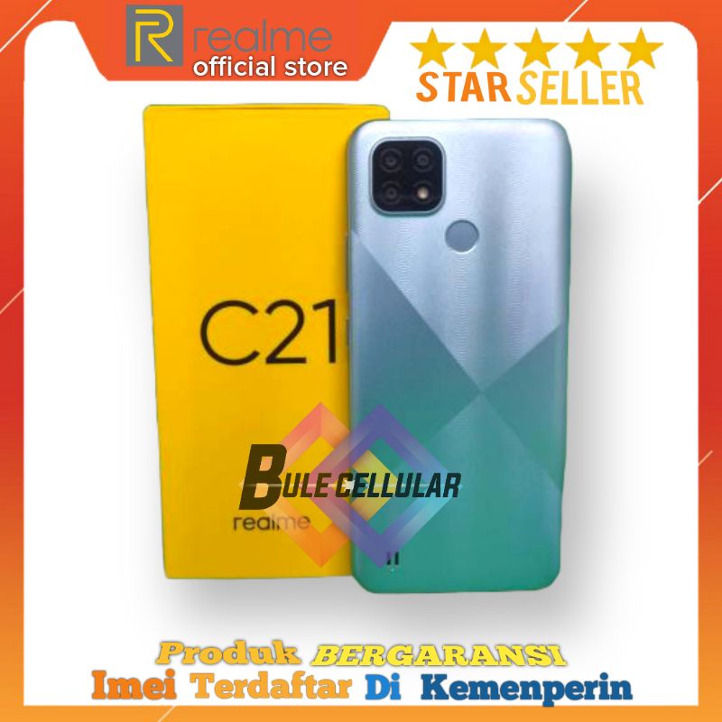 REALME C21 RAM 4/64GB • 3/32GB | C21Y 4/64GB • 3/32GB | C20 2/32GB ORIGINAL REALME FULLSET MULUS