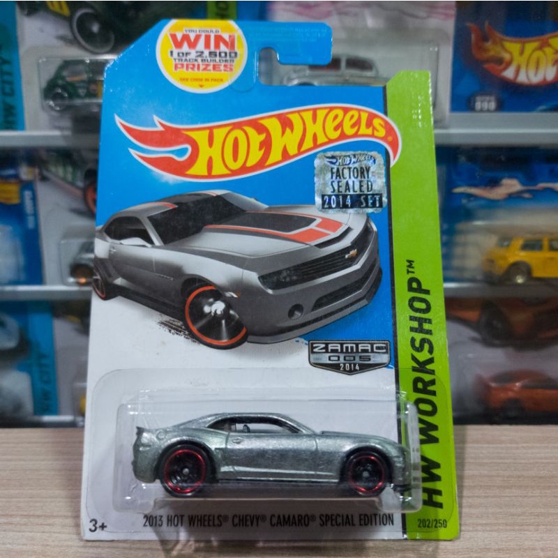 2013 HOT WHEELS CHEVY CAMARO SPECIAL EDITION - ZAMAC - FACTORY SEALED