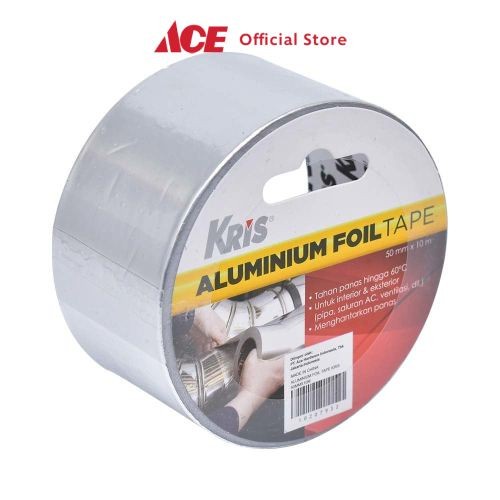 

BRG BARU Ace - Kris Aluminium Foil Tape 10 Mtr - Silver