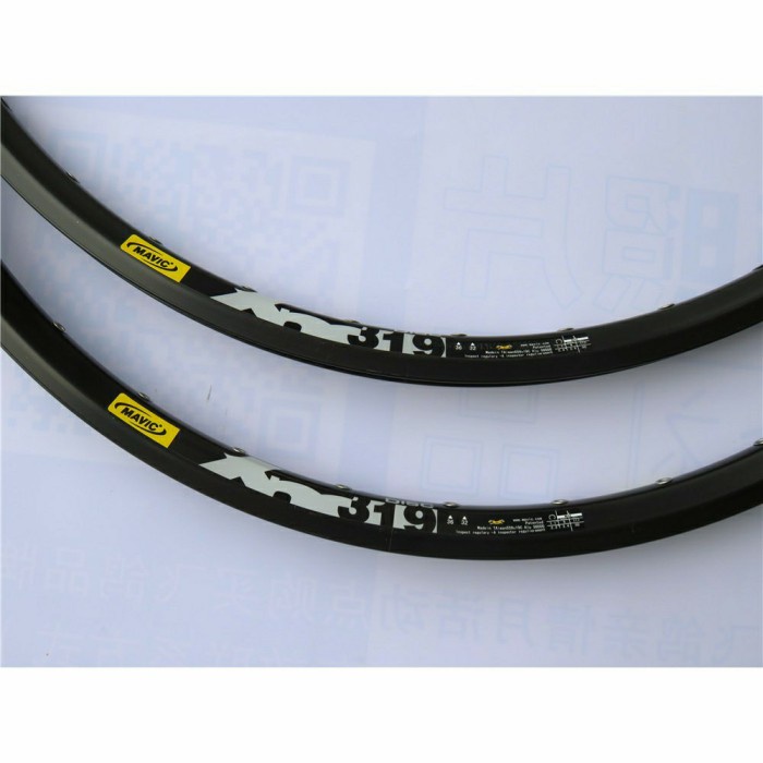 Terlaris Rims Mavic Xm319 Rim For Mtb Xc Gravel 27.5 29 700C 700 32 Hole 32H H