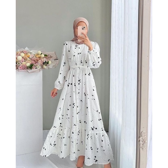 SOPHIA DRESS BW SIZE XL By Edmee