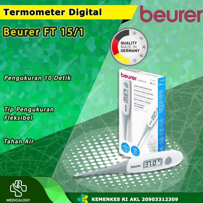 BEURER Termometer Digital FT 15/1 | Termometer Ketiak Beurer