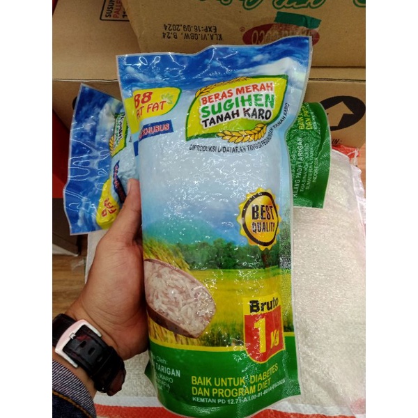 

Beras Merah Sugihen Tanah Karo 1Kg