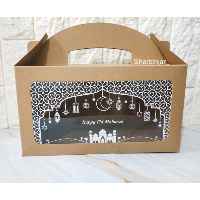 

Hampers Box Kotak Packaging Hampers 4Toples Kue Kering 500G Lebaran Idul Fitri Terbaik