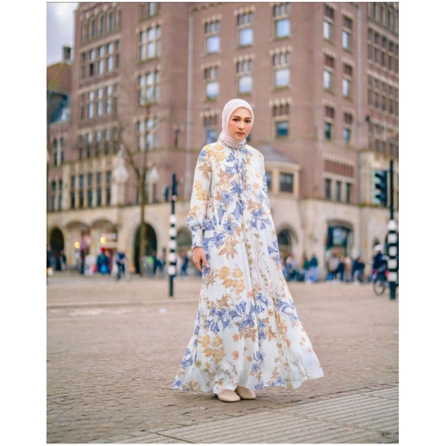 kamala dress white L by heaven lights