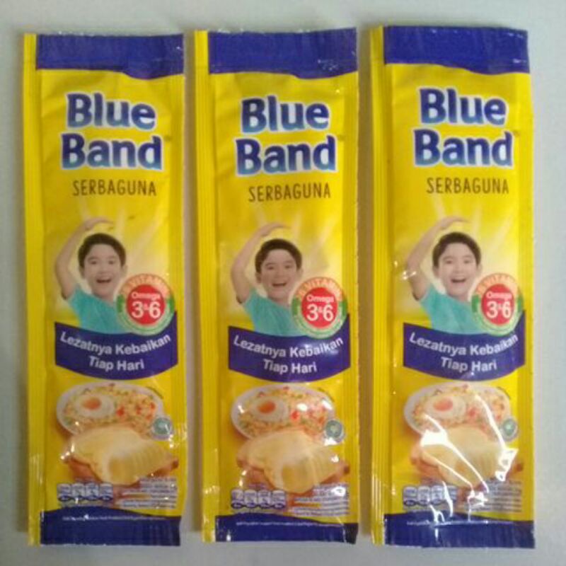 

~MOS~ Blue Band Sachet Kecil. Mentega. Margarine. Bahan Roti