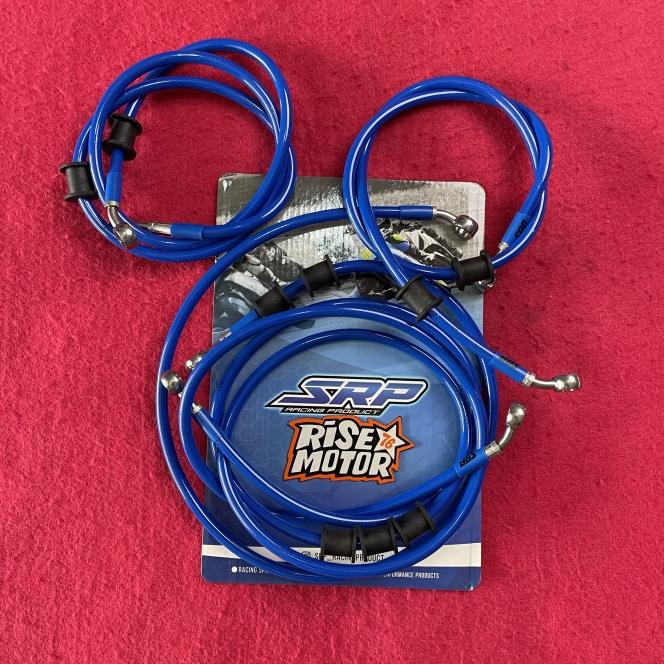 Selang Rem Srp Xmax Biru Solid