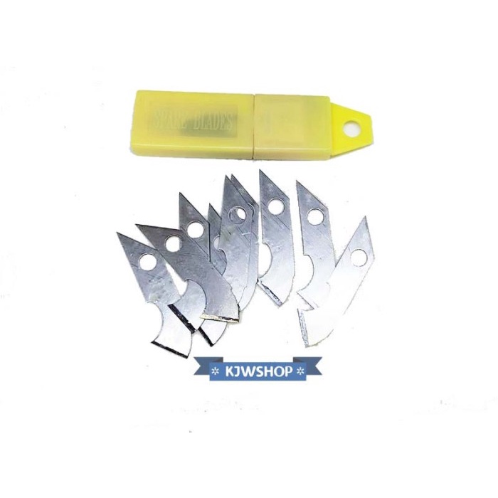 

Isi Cutter Acrylic Refill Acrilic Blades Pisau Akrilik Plastik 10 pcs murah