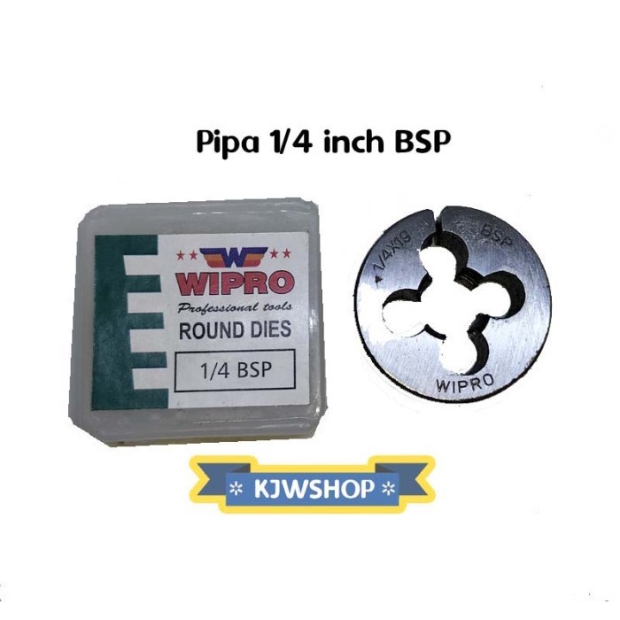 Mata Snai Snei Pipa 1/4 inch BSP 19 Senai Pembuat Drat Pipa Snei Pipa murah