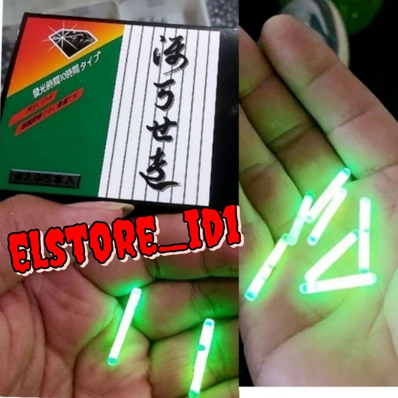 Starlite Lampu Pancing Isi 5 STELLA dan DIAMOND Fukushima Starlight Fosfor Phosphor Super terang Starled starlet starlit