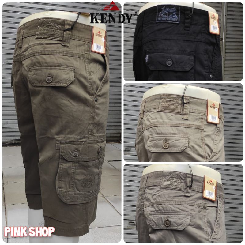 KENDY CELANA 7/8 CARGO PRIA (di bawah lutut) | CELANA PENDEK CARGO COWOK