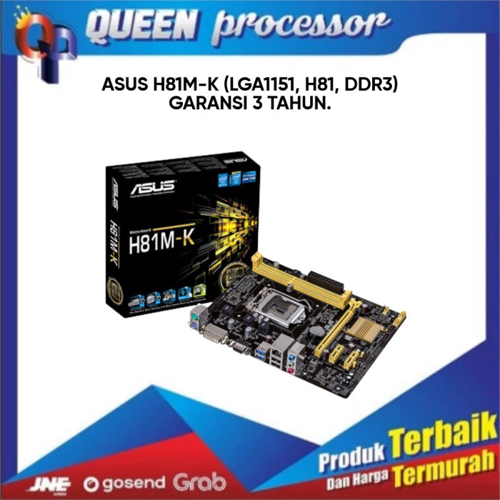 Terlaris Asus H81M-K (Lga1151, H81, Ddr3)
