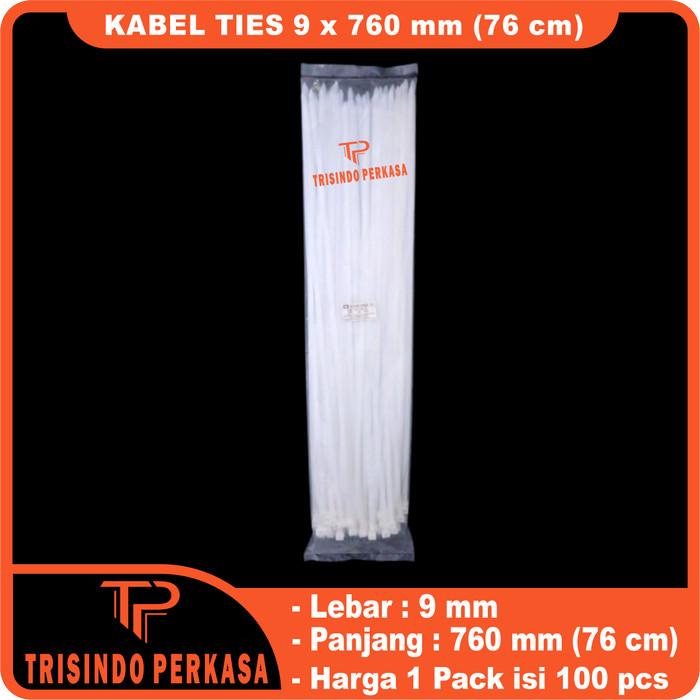 

Terlaris Klip Kabel Ties Cable Tie 9 X 760Mm (76Cm)