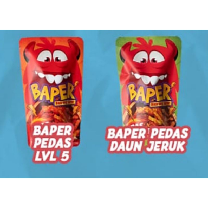 

Cemilan basreng super ada 2 rasa