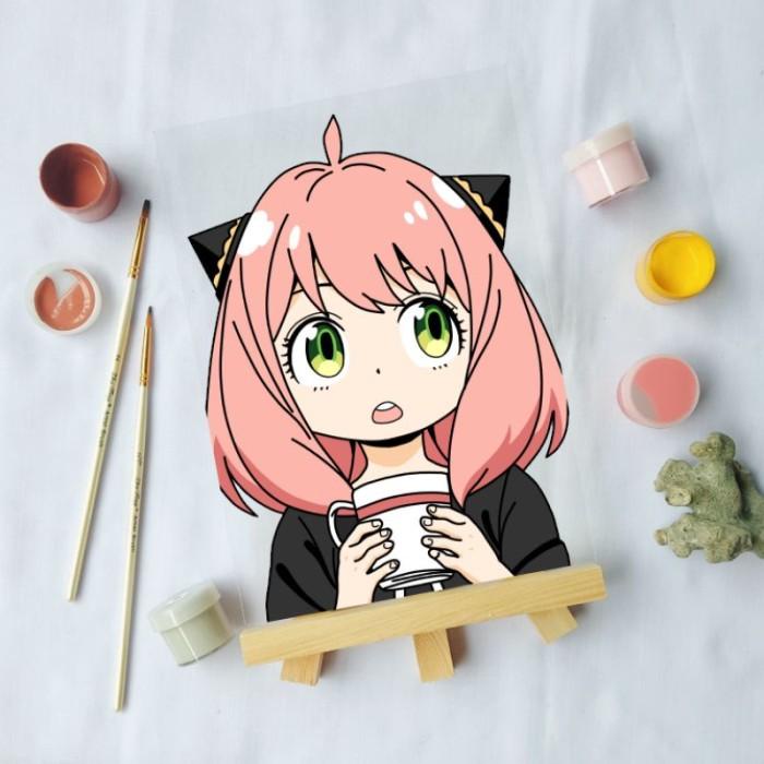 

Terlaris Stn Glass Painting Kit - Diy - Spy X Family