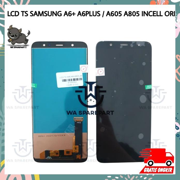 Lcd Touchscreen Samsung A6+ A6 Plus A605 Incell Original