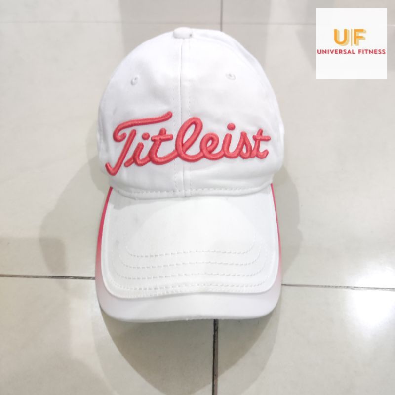 Titleist Footjoy FJ Golf Cap Topi Golf Titleist Wanita Pria Unisex Ori