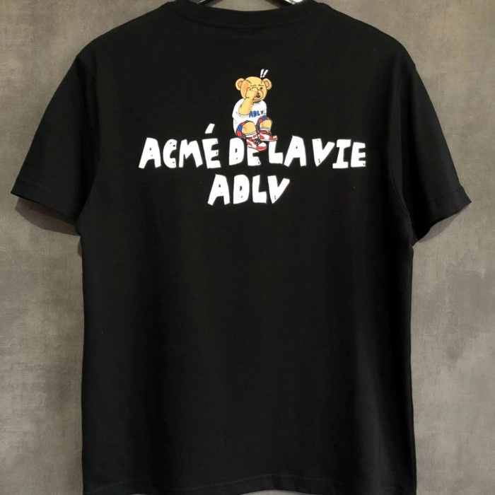 TSHIRT ADLV TEDDYBEAR AIRJORDAN BLACK PREMIUM KAOS PRIA WANITA BRANDED