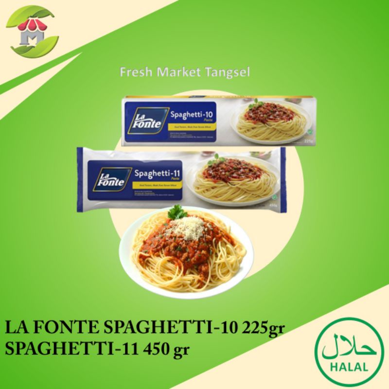 La Fonte Spaghetti 225 gr &amp; 450 gr