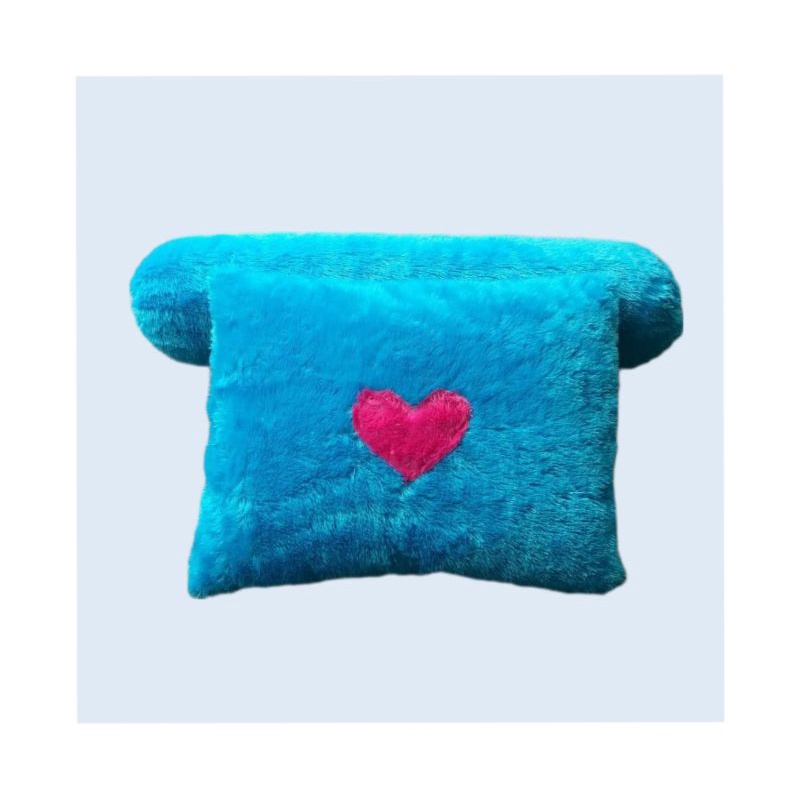 SARUNG BANTAL LOVE❤BULU RASFUR/SARUNG GULING❤