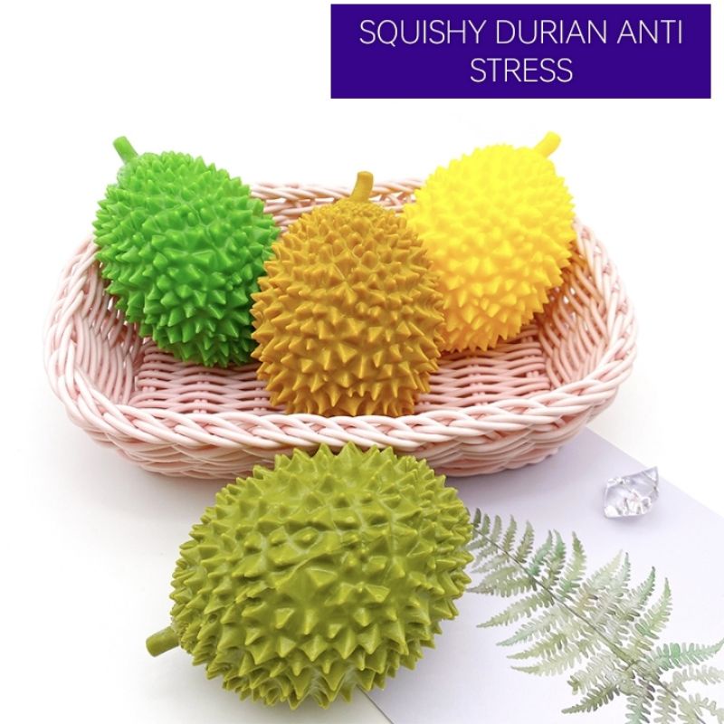 Squishy Anti Stress Squishy Jumbo Squishy Durian Squishy Buah Squishy Hilangkan Beban Squishy Pencet