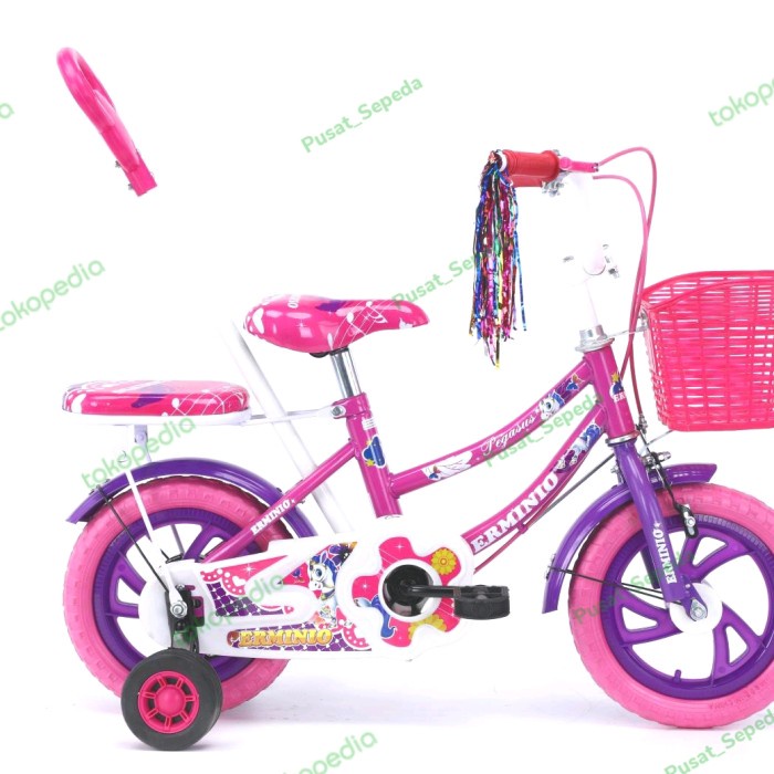 Ter Murah Sepeda Mini 12 Inch Untuk Anak 2,2.5 Sd 4 Tahun,Pakai Dop