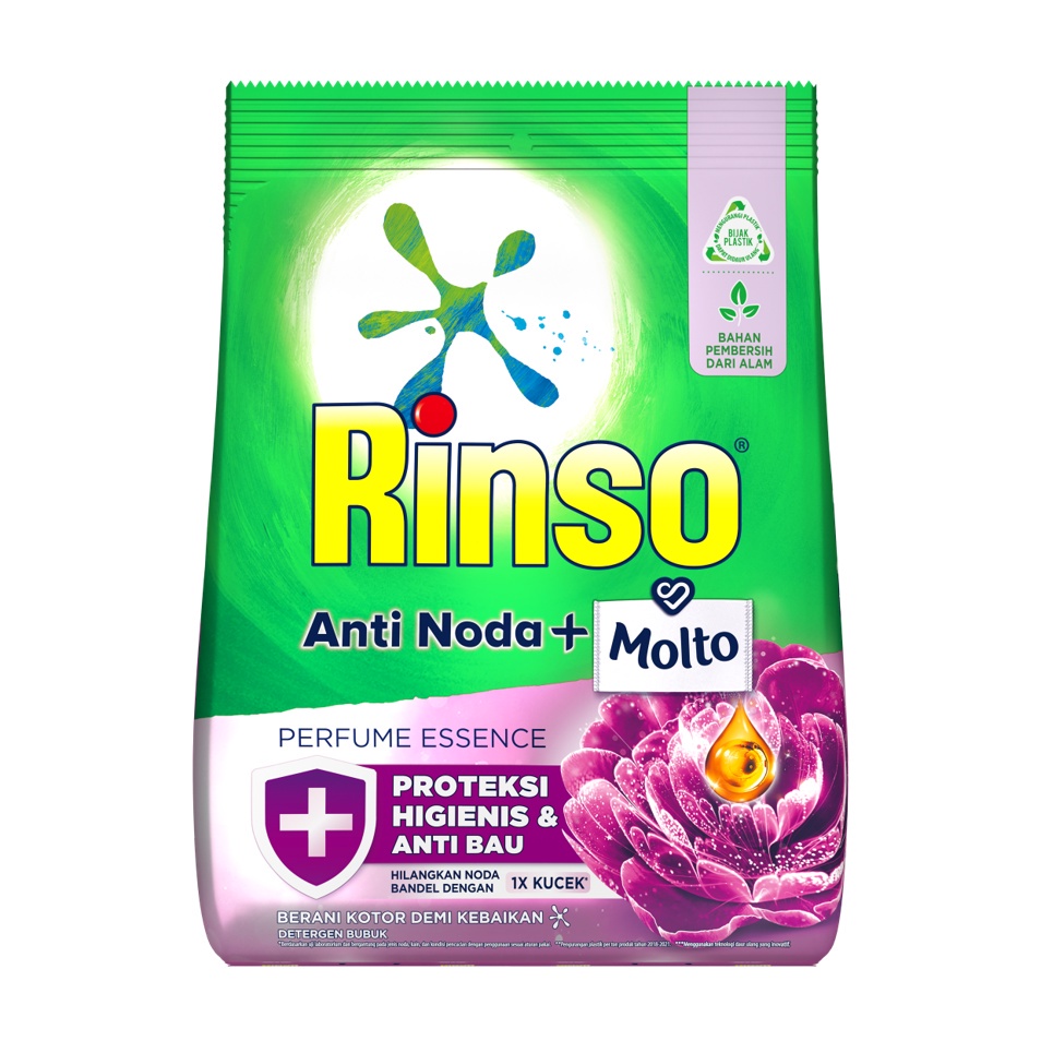 Rinso Molto Detergent Bubuk Deterjen Anti Noda Perfume Essence 1.8 kg