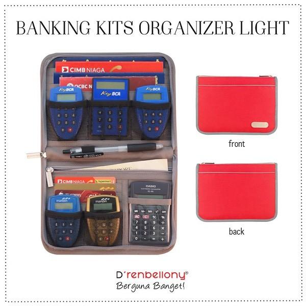 

Terlaris Rak Banking Kits Organizer (Bko) / Bank Book Organizer - Red