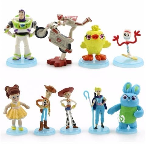 TERMURAH TOY STORY 4 FIGURE SET ISI 9 / MAINAN BONEKA MINIATUR TOPPER /FIGURE ANIME/FIGURE