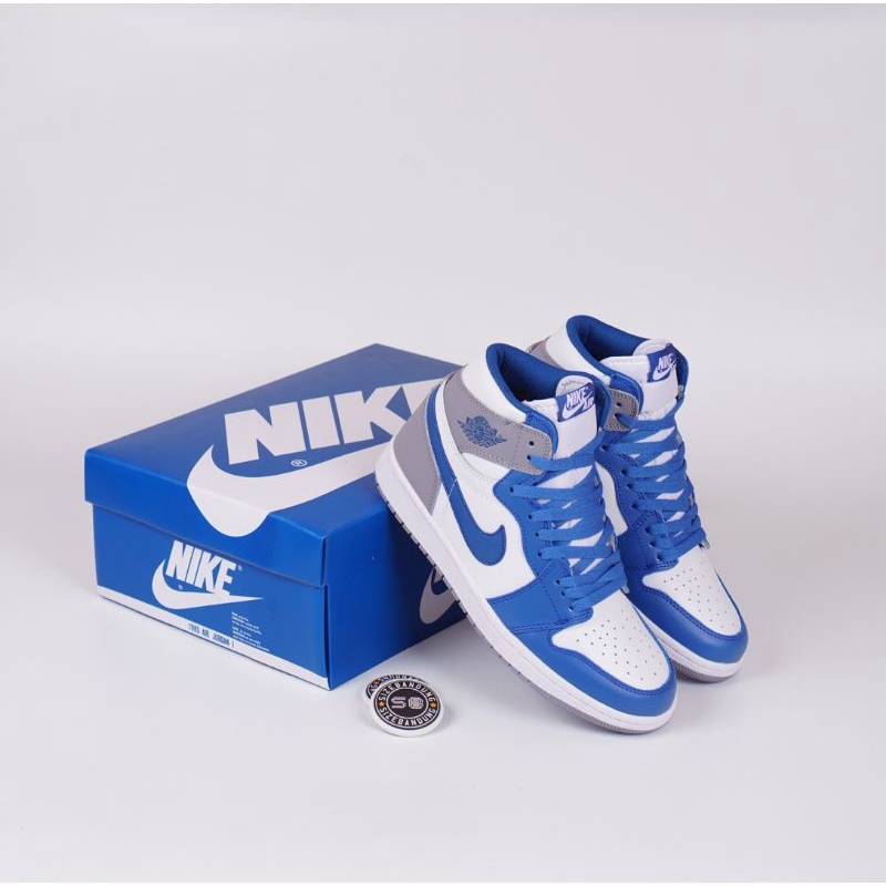 Sepatu Nike Air Jordan 1 Retro High Og True Blue