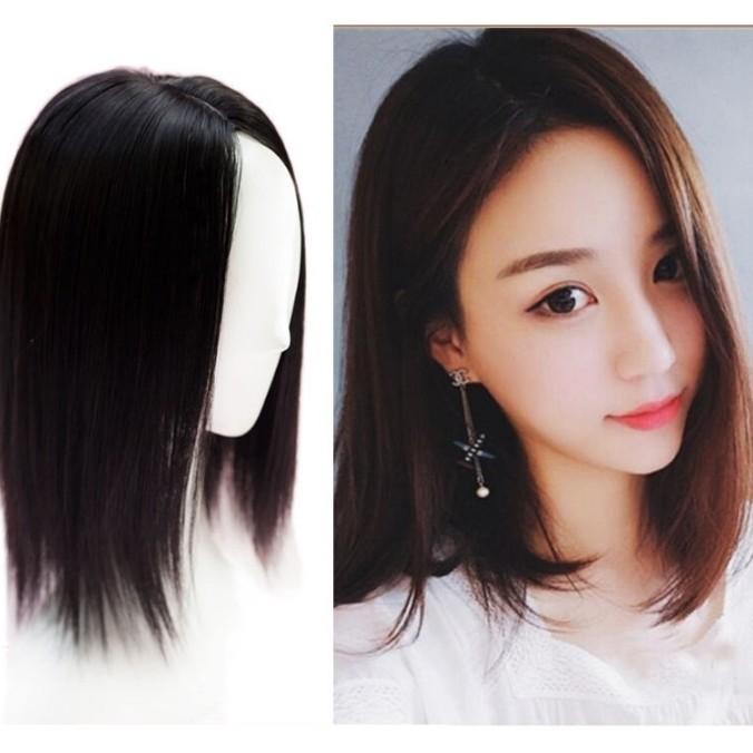 Terlaris Wig Toupee 007/Wig Lurus/Wig Toupee 25Cm, 35Cm, 55Cm/Wig Wanita Pendek