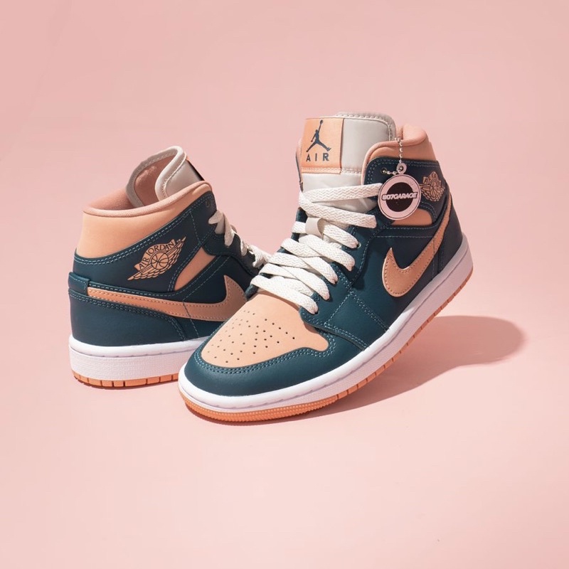 Air Jordan 1 Mid Dark Teal Green